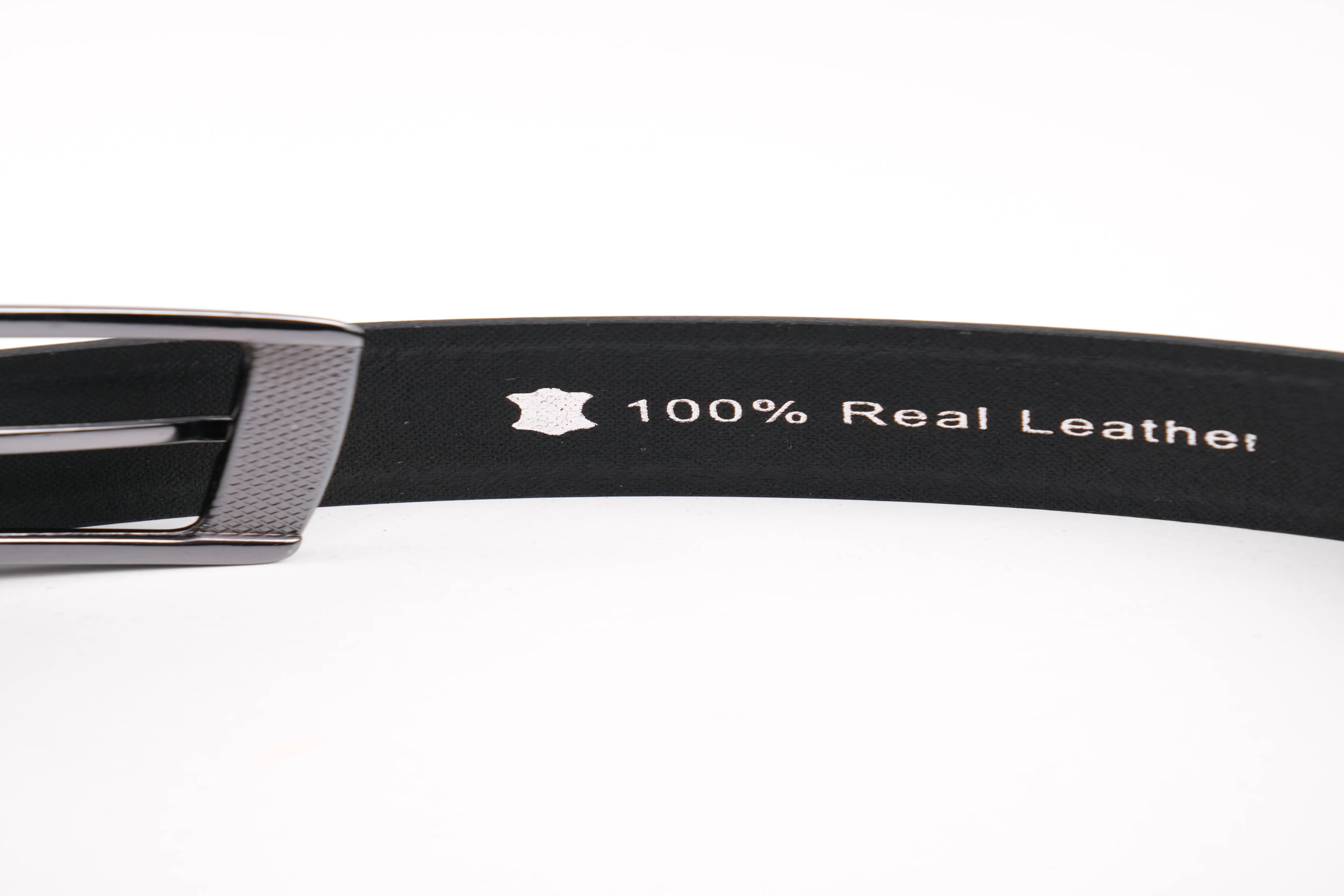 LONDON CLASSIC LEATHER BELT  - BLACK - 3103