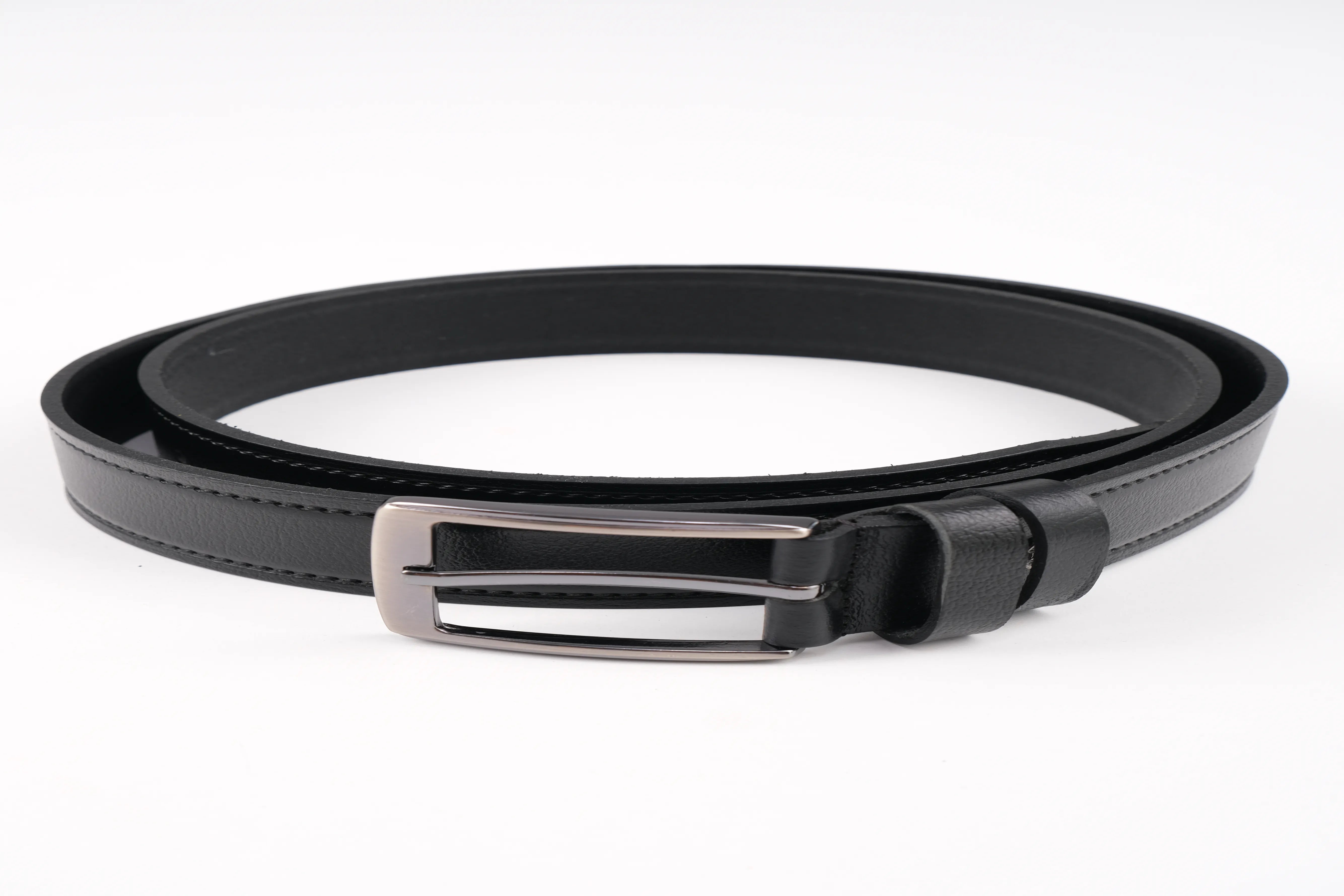 LONDON CLASSIC LEATHER BELT  - BLACK - 3103