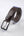LONDON CLASSIC LEATHER BELT  - BLACK - 3111